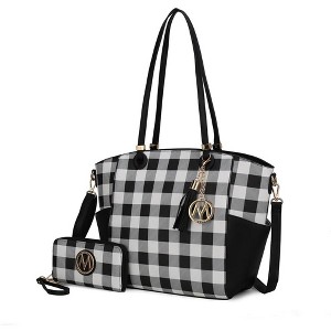 MKF Collection Karlie Fashion Accessories Tote Handbag with Wallet by Mia K - 1 of 4