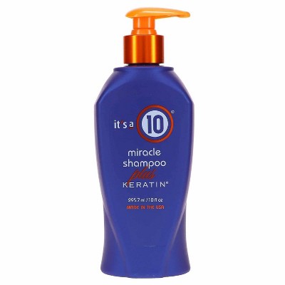 It's a 10 Miracle plus Keratin Sulfate Free Shampoo- 10 fl oz