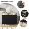 ODK Dresser for Bedroom,6 Drawer Dresser with Wide Drawers,Wooden Chest of Drawers,Modern Storage Dressers for Living Room, Closet, Hallway,Entryway - 4 of 4