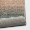 Rectangular Woven Indoor Outdoor Area Rug Sunset Ombre - Threshold™ - image 4 of 4