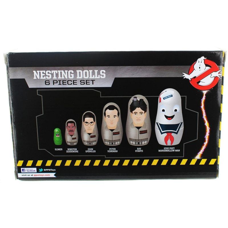 Promotional Partners Worldwide, LLC Ghostbusters 6-Piece Nesting Dolls Set, 2 of 3