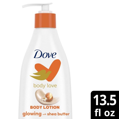 Uberettiget Rose eskalere Dove Beauty Body Love Shea Butter & Warm Vanilla Cream Oil Glowing Care Body  Lotion - 13.5 Fl Oz : Target