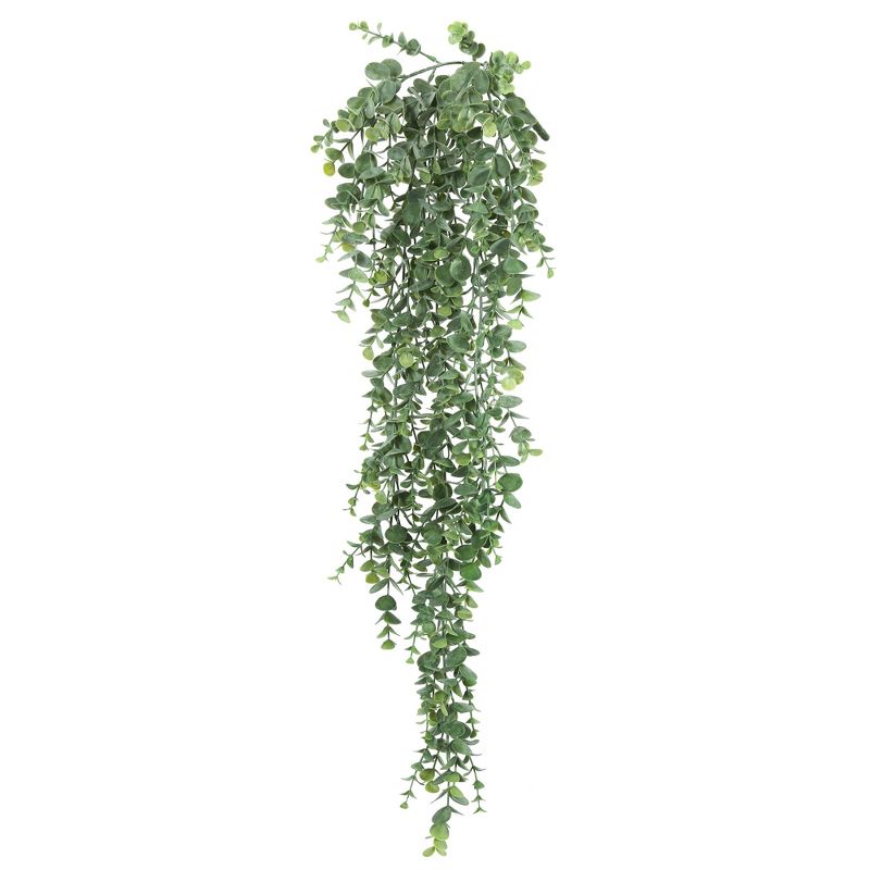 Vickerman 32" Artificial Green Hanging Mini Leaf Eucalyptus Bush, 2 per Pack., 1 of 4