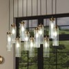 Possini Euro Design Marika 32" Modern Pendant Chandelier Ceiling Light Fixture Dining Room Over Table Kitchen Island Multi-Light Soft Gold Finish - 2 of 4