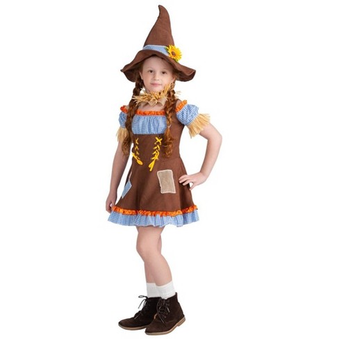 Dress Up America Scarecrow Dress for Girls - image 1 of 2