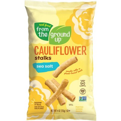 Real Food From The Ground Up Cauliflower Stalks Sea Salt - 4oz