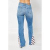 Women's High Waist American Flag Flare Jeans - Judy Blue - 4 of 4