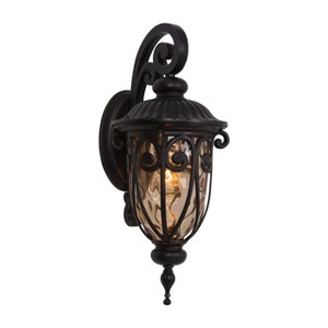 Yosemite Home Decor 519SDIORB Viviana Collection Seven-Inch Incandescent Hanging, 1-Light Wall Sconce/18.25, Oil-Rubbed Bronze, 50 Piece - 1 of 4