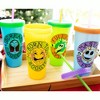 Silver Buffalo Disney The Nightmare Before Christmas Color-Changing Plastic Tumblers | Set of 4 - 4 of 4