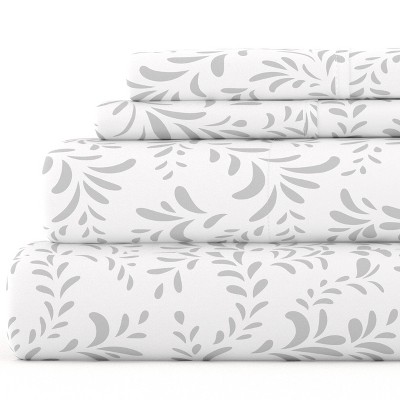 Floral & Paisley Patterns 4PC Sheet Set - Extra Soft, Easy Care - Becky Cameron