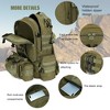 Generic Large Military Tactical Backpack for Men, 40-50L Backpacks for Women, Bug out Bag Army 3 Days Pack Bags Rucksack with Molle System Green - 3 of 4