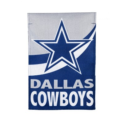 Flag, DS New Burlap, Garden, Dallas Cowboys