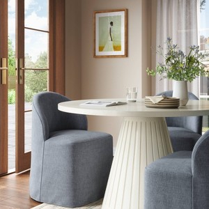 Tub Slipcovered Dining Chair - Threshold™ - 1 of 4