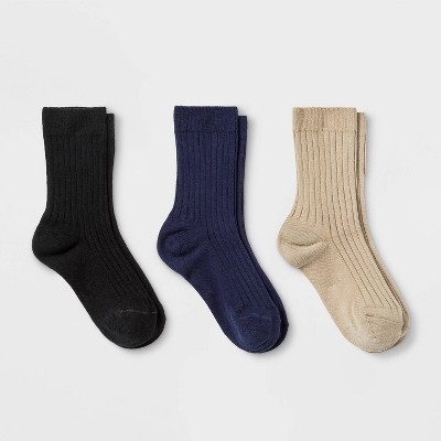 kids navy socks