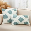 REGALWOVEN Pack of 2 Maple Leaf Jacquard Decorative Throw Pillow Covers Soft Cushion Cases for Couch Sofa Living Room - 2 of 4