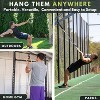 1.1" Olympic Gymnastic Rings with Straps for Pull-Up, Row, Dip & Full Body Workouts at Home or Outdoors - 4 of 4