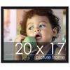 PosterPalooza | Classic Modern Black Picture Frame - UV Acrylic, Backing Board, Hanging Hardware Included - 2 of 4