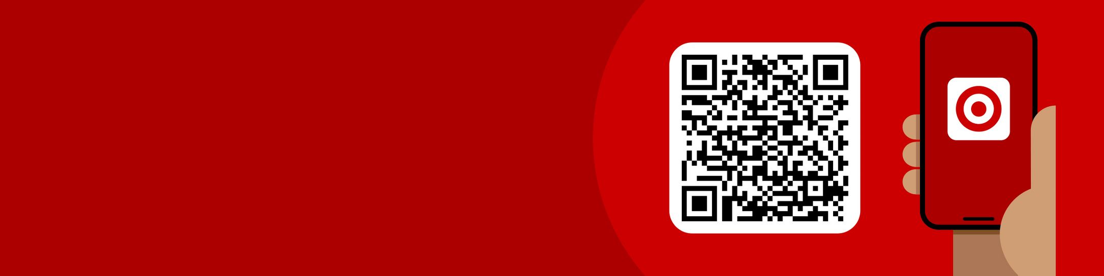 scan QR code to download Target app