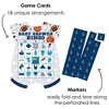 Big Dot of Happiness Go, Fight, Win - Sports - Picture Bingo Cards and Markers - Baby Shower Shaped Bingo Game - Set of 18 - 2 of 4