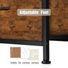 CENGHU Chest of Drawers Tall Dresser, Closet Organizer and Storage with 10 Fabric Drawers Metal Frame and Wooden Top, Ajustable Feet - 3 of 4
