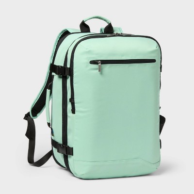 Kipling Seoul Zaino Grande Per Laptop 15'' – Verde Lime E Grigio Notte, Con Tasca Portabottiglia