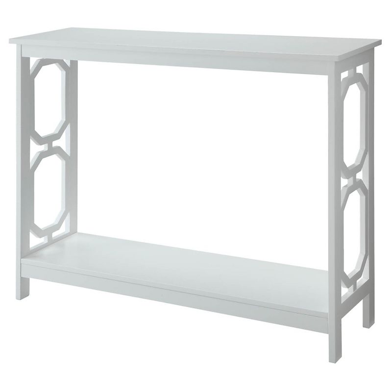 Omega Console Table with Shelf - Breighton Home, 1 of 7