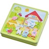 HABA Peter and Pauline Farm Animal Magnetic Activity Set, Toddler Busy Board & Toddler Car Activities with 4 Background Scenes for Travel - 4 of 4