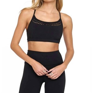 Women's Kalin Crochet Inset Bra - SPIRITUAL GANGSTER - 1 of 4