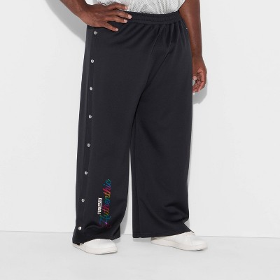 Pride Adult PHLUID Project Authentic Capsule Sport Snap Away Pants - Black