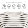 Lands' End Women's Relaxed Supima Cotton Long Sleeve Crew Neck T-Shirt - 3 of 4