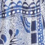 navy batik patchwork