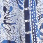 navy batik patchwork