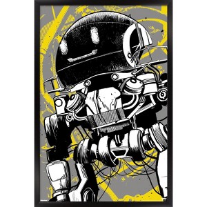 Trends International Netflix The Electric State - Herman By Chris Askham Framed Wall Poster Prints - 1 of 4