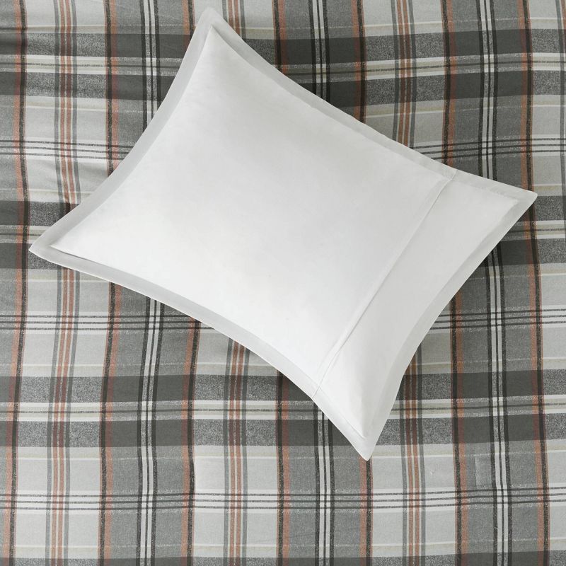Intelligent Design Reeve Ultra Soft Plaid Microfiber Comforter Set Tan, 5 of 14
