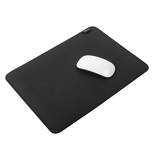 Insten Gaming Mouse Pad with Stitched Edge, Water-Resistant, Non-Slip Rubber Base, Black 10.24 x 13.78 in