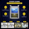 VEVOR 3L Upgraded Ultrasonic Cleaner (200W Heater,120W Ultrasonic) Professional Digital Lab Ultrasonic Parts Cleaner with Heater Timer, Silver - 4 of 4