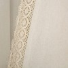 Rosalie Rod Pocket Light Filtering Window Curtain Panels - Lush Décor - 3 of 4