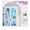 61" Tall Kitchen Pantry Cabinet with LED Lights, Metal Storage Cabinets with Glass Doors and Adjustable Shelves, Metal Food Pantry Cabinet - 4 of 4