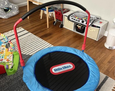 Little tikes easy store trampoline best sale