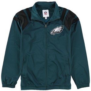 NFL Mens Philadelphia Eagles Track Jacket, Green, Small (Regular) - 1 of 2