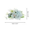 Unique Bargains Women's Simulated Flowers Side Comb 1 Pc - 2 of 4