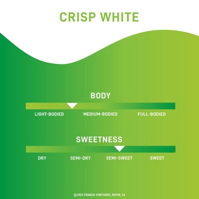 Franzia Crisp White Wine - 3L Box