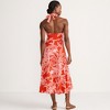 Lands' End Women's Cotton Modal Halter Midi Dress - 2 of 4