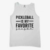 Simply Sage Market Pickleball Is My Favorite Season Garment Dyed Tank - 3 of 3