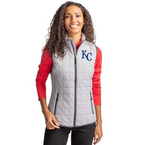 Kansas City Royals Cutter & Buck Rainier PrimaLoft® Womens Eco Insulated Full Zip Puffer Vest - 1 of 1