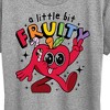 Women's - Instant Message - A Little Bit Fruity Short Sleeve Graphic T-Shirt - 2 of 4