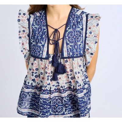 Women's Chelsea Blouse Floral - MILLE
