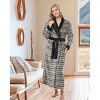 ADR Plush Robe for Women, Long Hooded Fleece Robe with Hood, Plus Size - 2 of 3