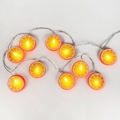 FUN DAY 10 LED Oranges String Lights