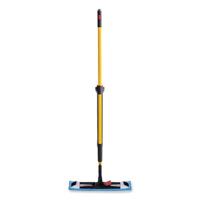 Yellow Microfiber Spray Mop with Telescopic Handle